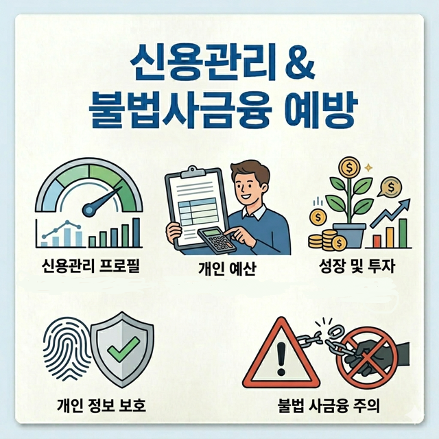 [수료증 발급과정] 신용관리 및 불법사금융예방 이미지