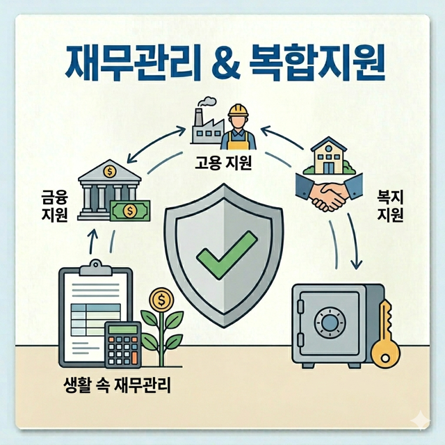 [수료증 발급과정] 재무관리 및 복합지원제도 안내 이미지